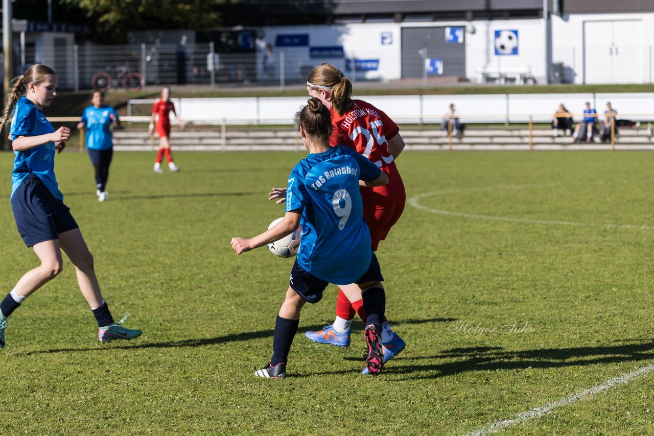 Bild 375 - wBJ TuS Rotenhof - Holstein Kiel : Ergebnis: 1:4